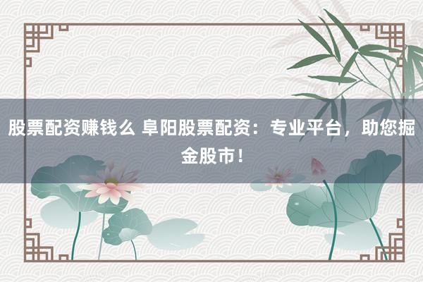 股票配资赚钱么 阜阳股票配资：专业平台，助您掘金股市！